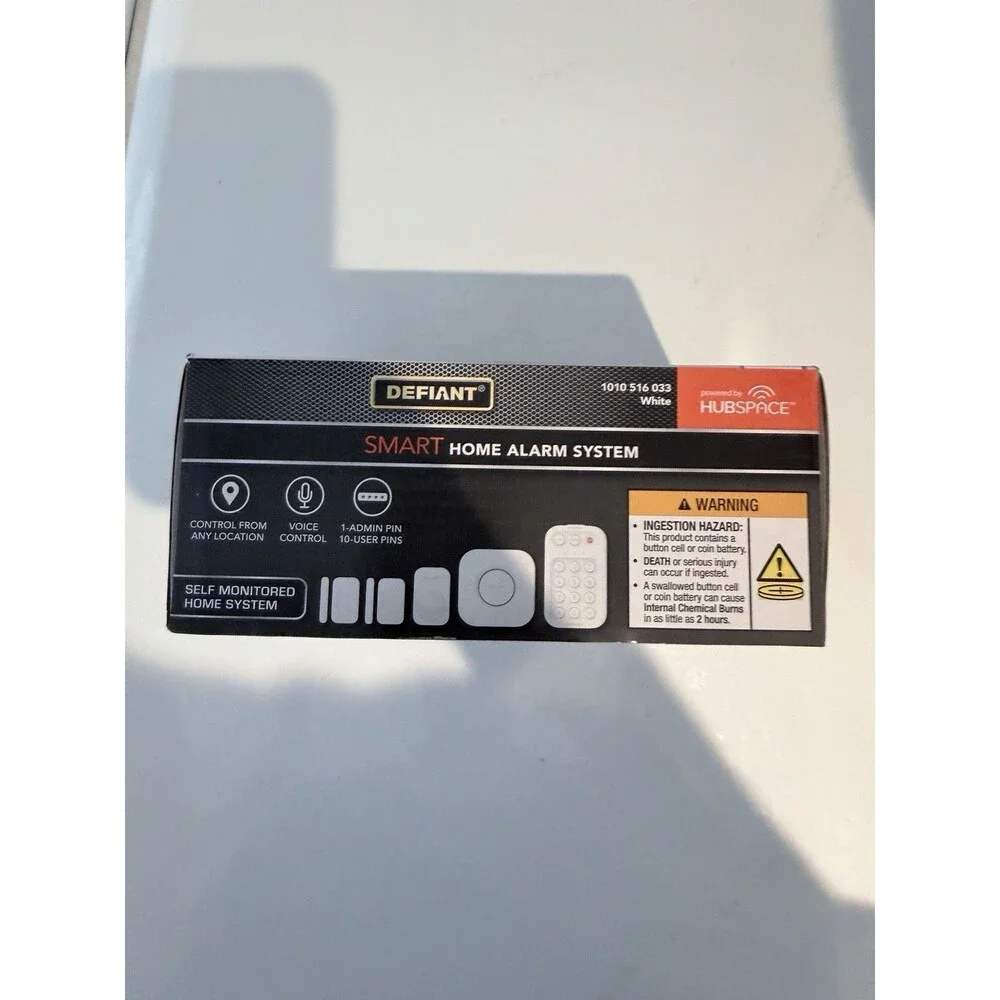 Defiant Wi‑Fi Voice Control Smart Alarm Complete System 8-Zone 1010 516 033